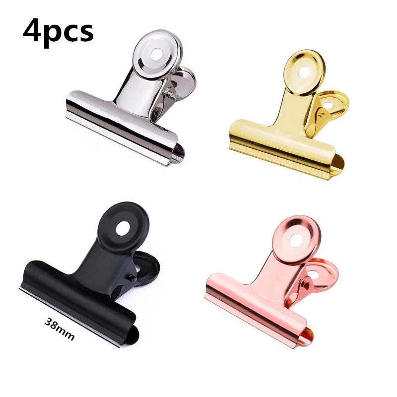Multicolor Metal Clamp Paper Clips