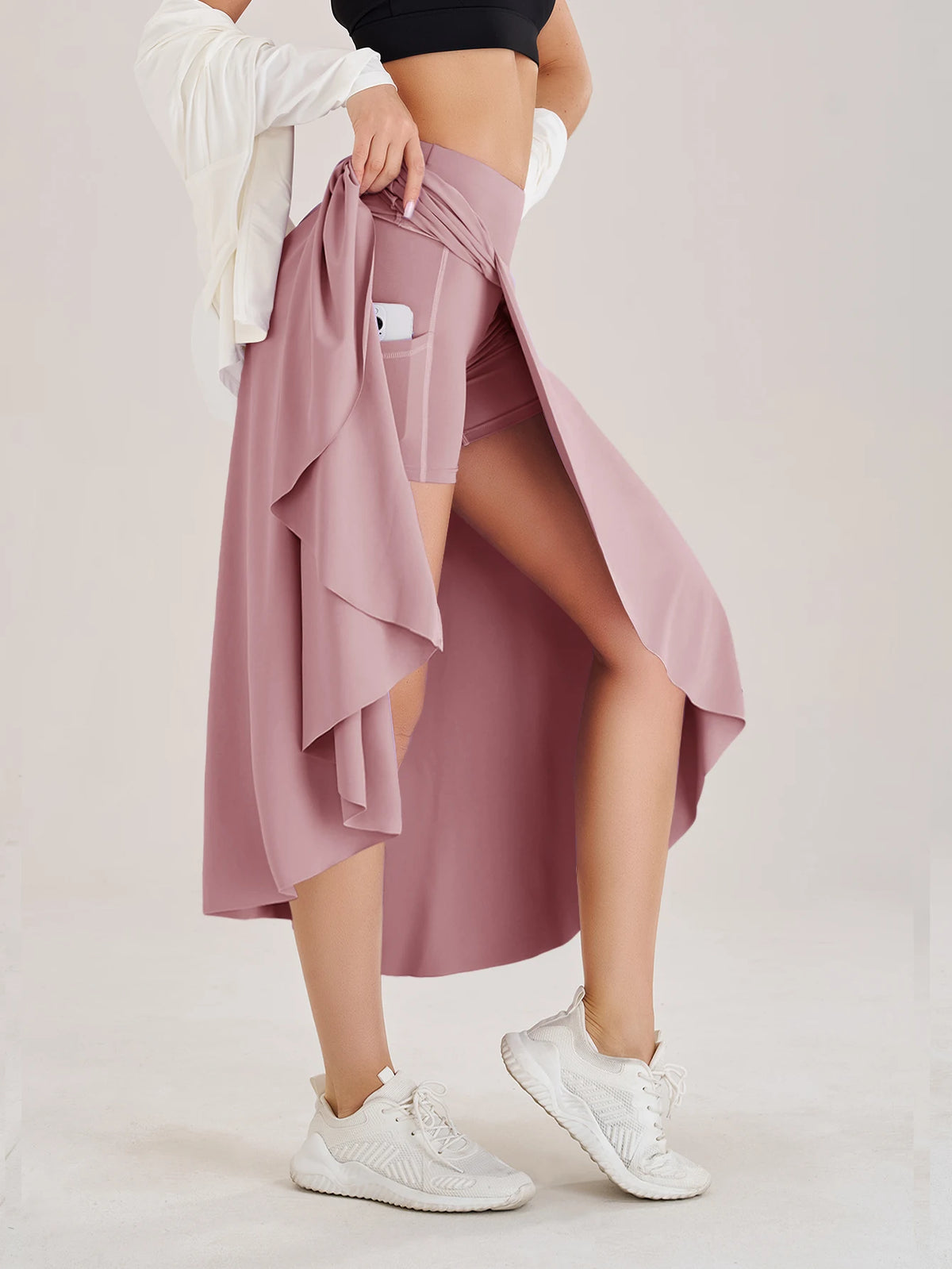 Women's Quick-Dry Long Skirt – High Waist