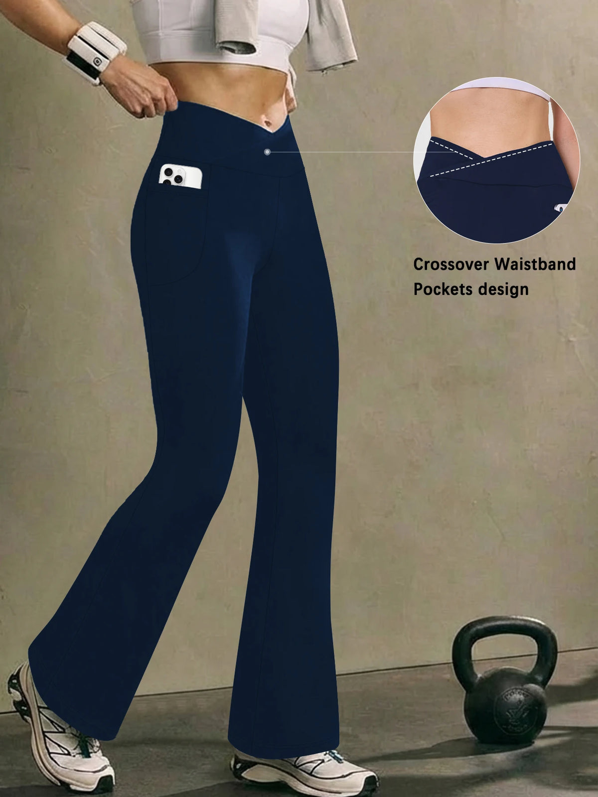 Women's High-Waist Flare Yoga Leggings