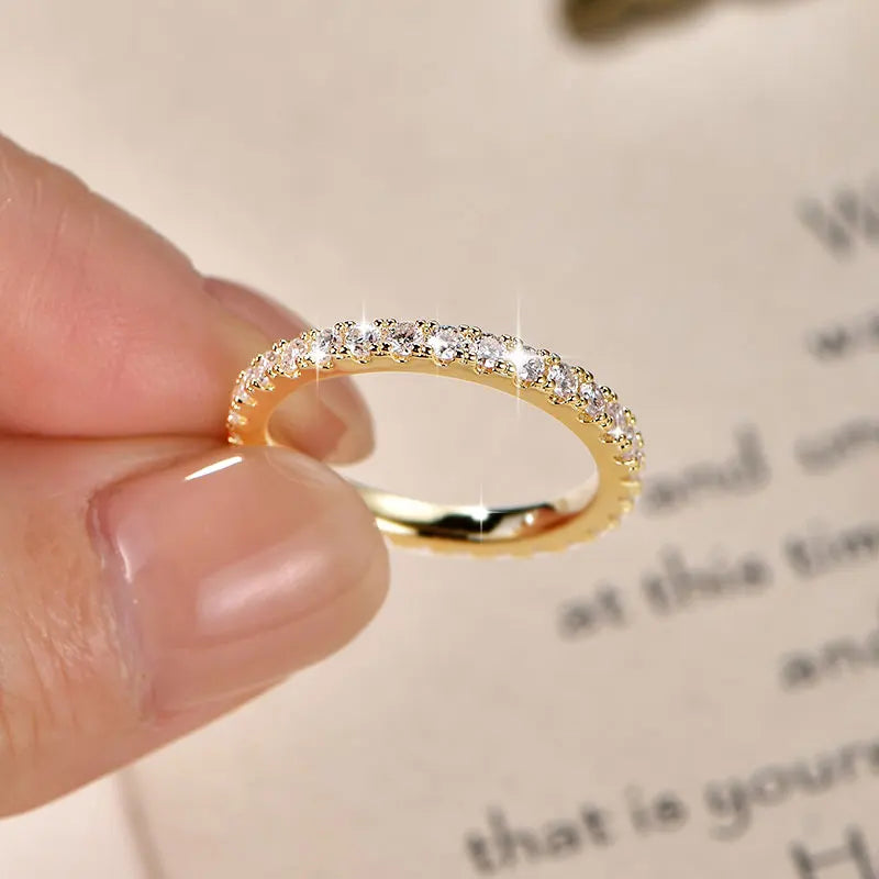 Gold-Plated Wedding Band