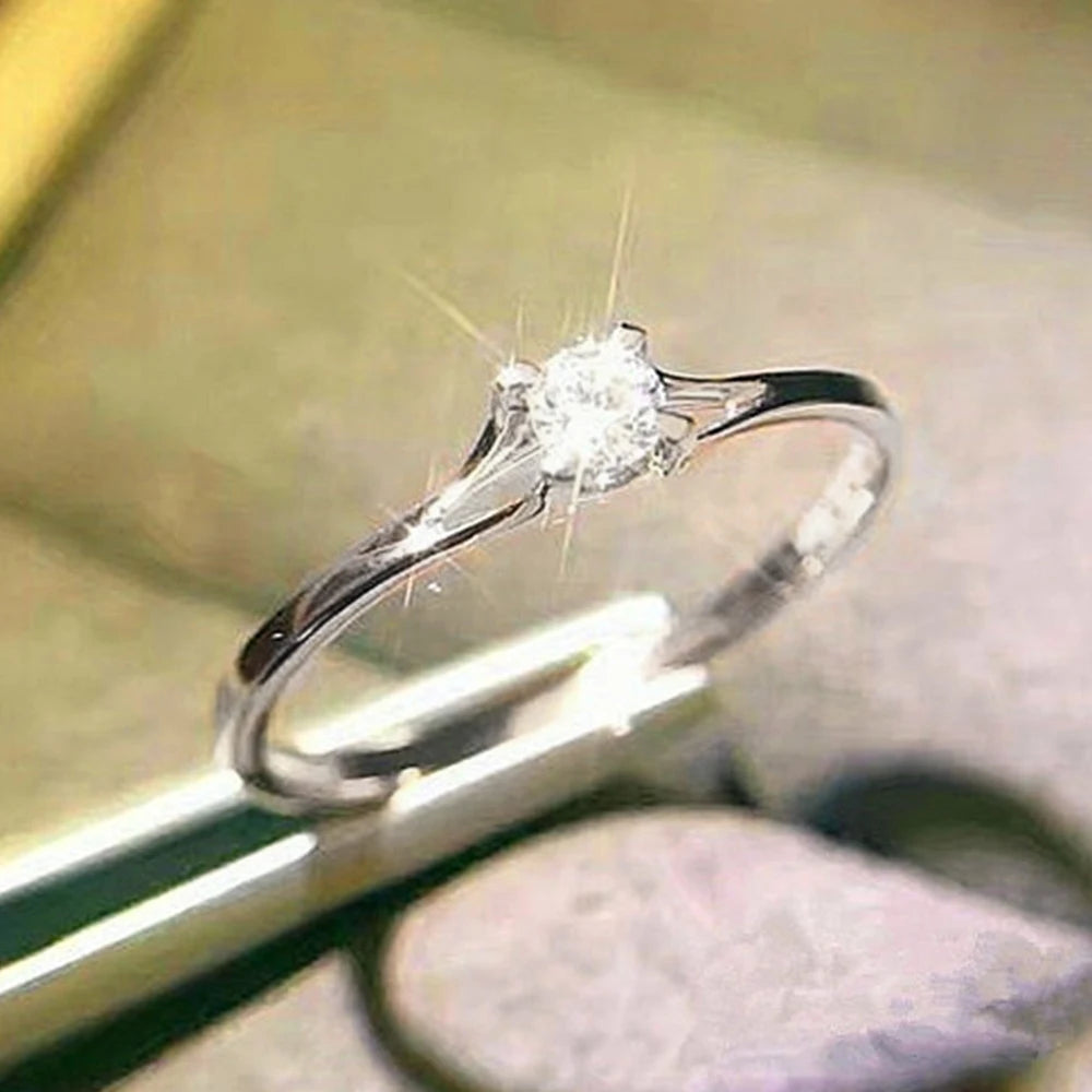 Zirconia Accent Ring