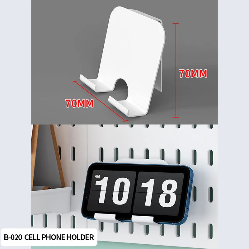 Plastic Pegboard Desk Organizer