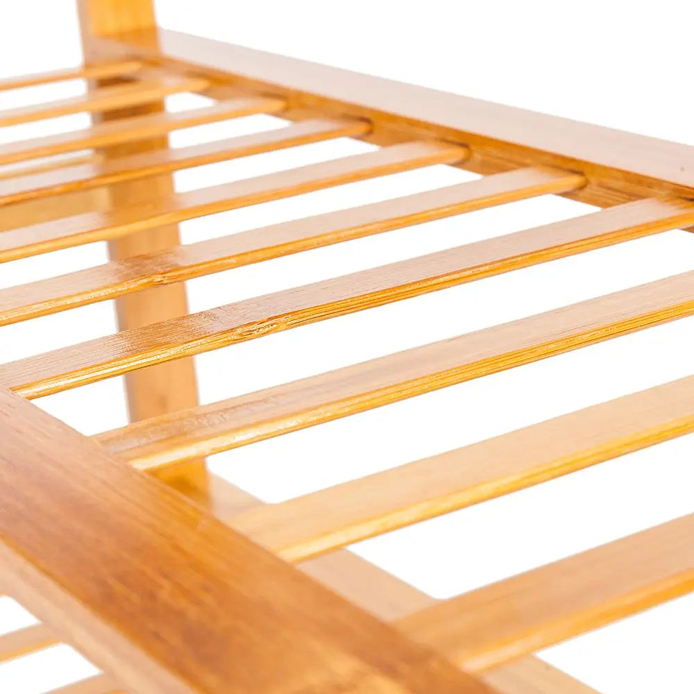 4-Tier Bamboo Shoe Rack