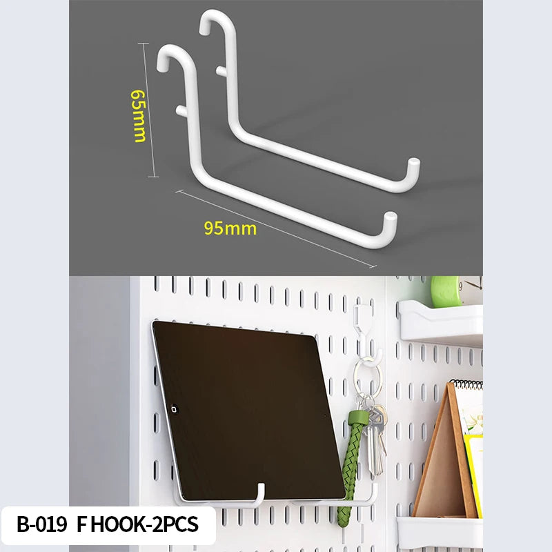 Plastic Pegboard Desk Organizer