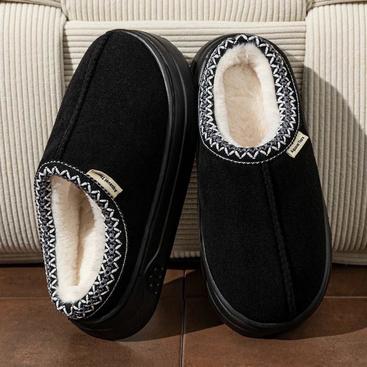 Women's Fuzzy Winter Slipper Boots