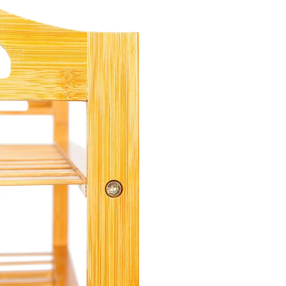 4-Tier Bamboo Shoe Rack
