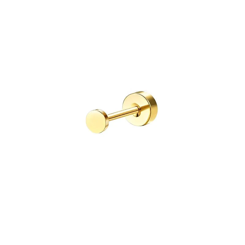 Surgical Steel Flat Back Earrings