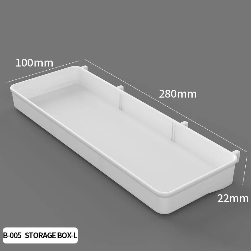 Plastic Pegboard Desk Organizer