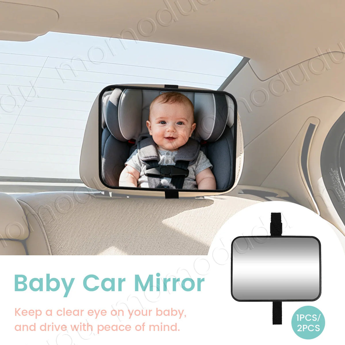 Baby Car Mirror for Back Seat Safety