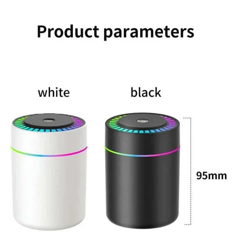 180ML Mini USB Aroma Humidifier for Car & Bedroom