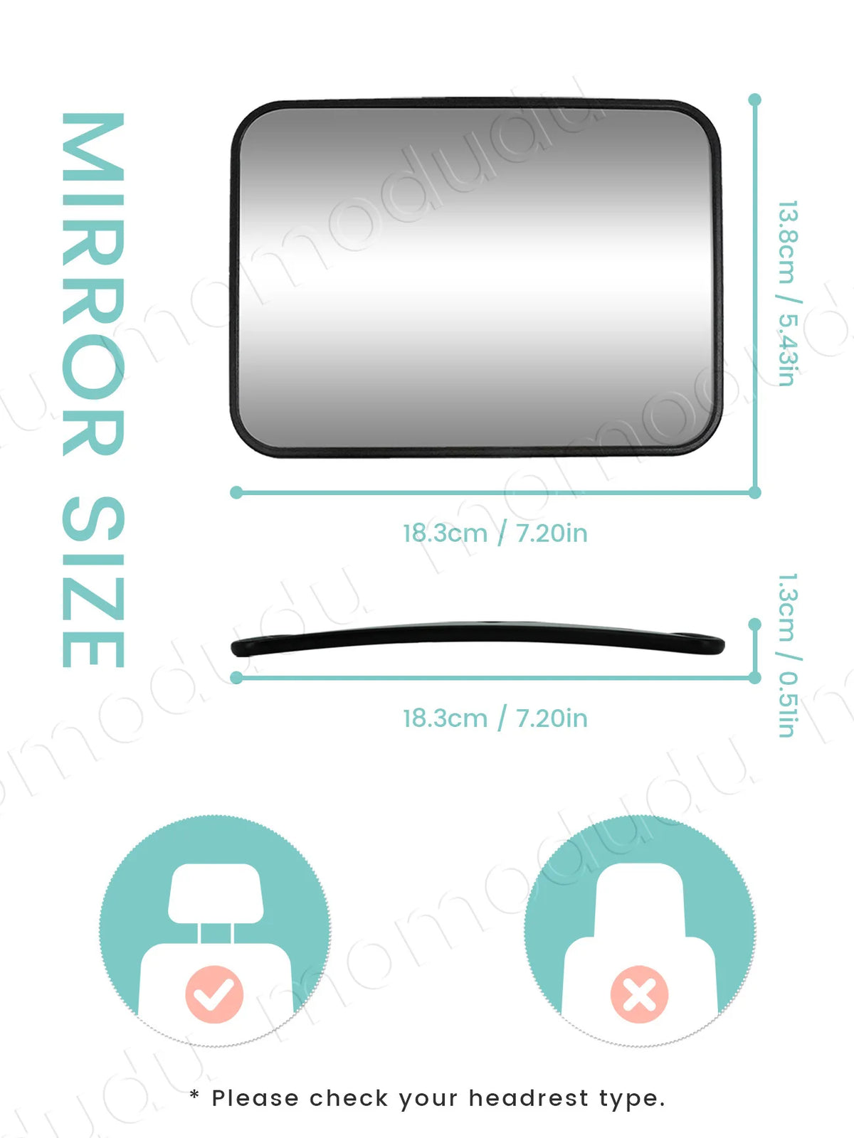 Baby Car Mirror for Back Seat Safety