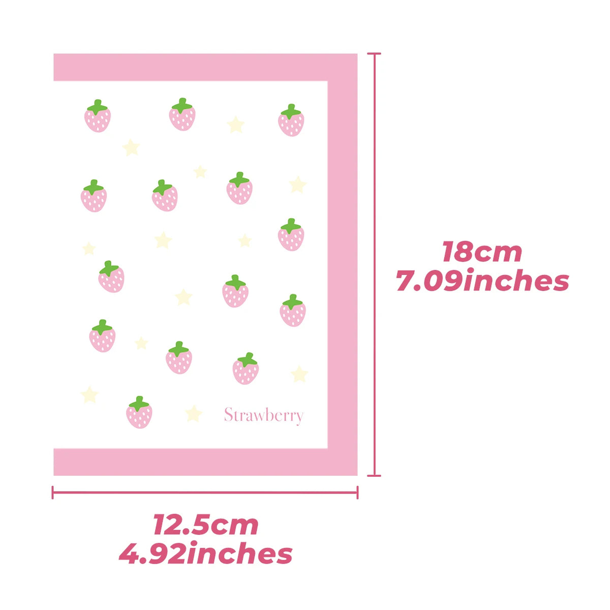 A6 Zipper Document Pouch