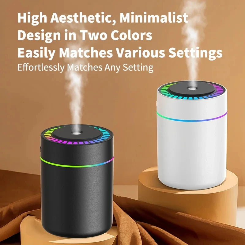 180ML Mini USB Aroma Humidifier for Car & Bedroom