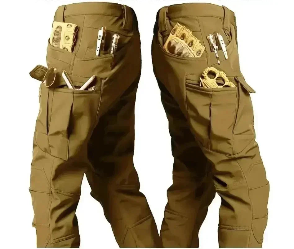Men's Winter Soft Shell Tactical Set – Windproof, Waterproof