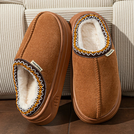 Women's Fuzzy Winter Slipper Boots