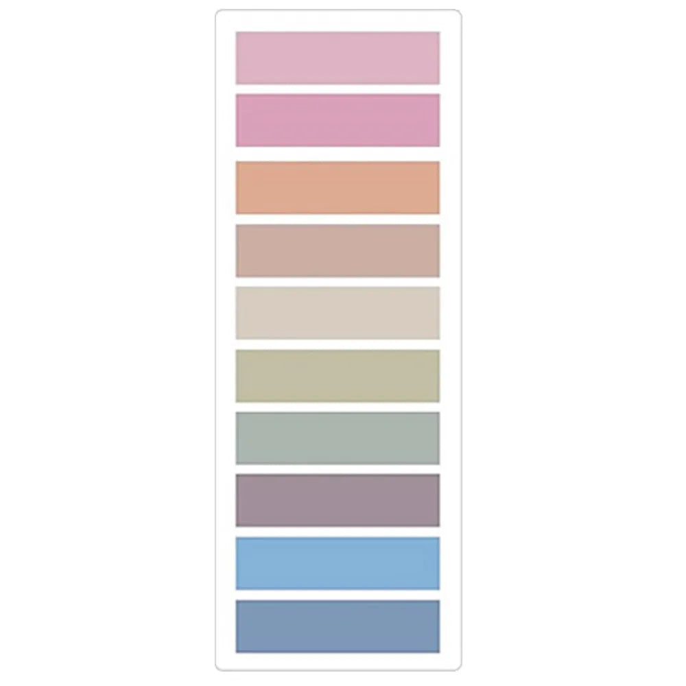 Colorful Transparent Index Memo Pads