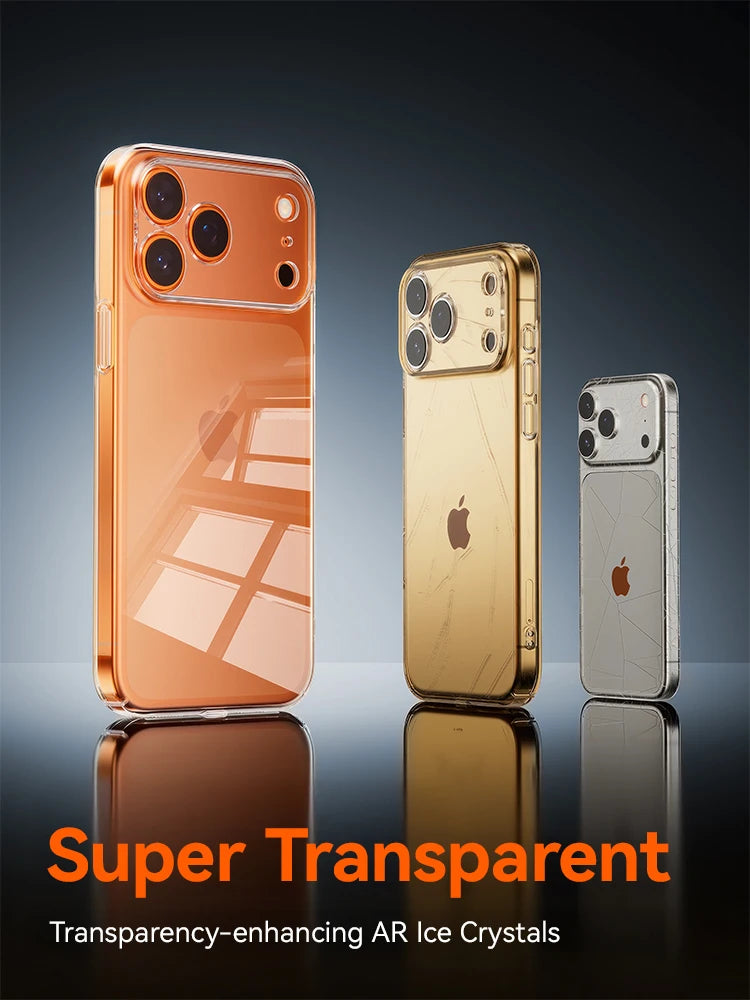Joyroom Crystal Transparent iPhone Case (iPhone 17/16/15)