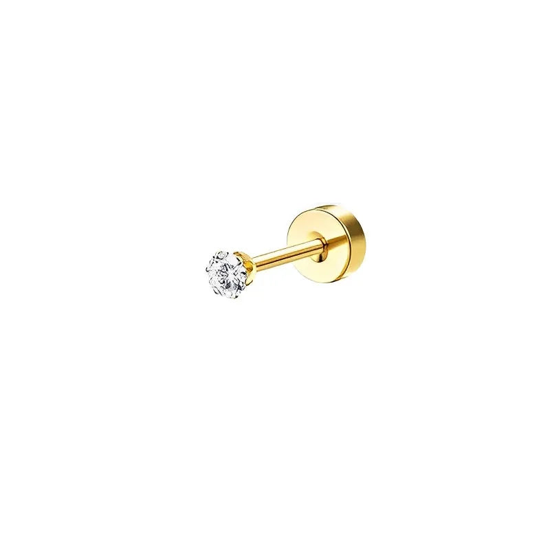Surgical Steel Flat Back Earrings