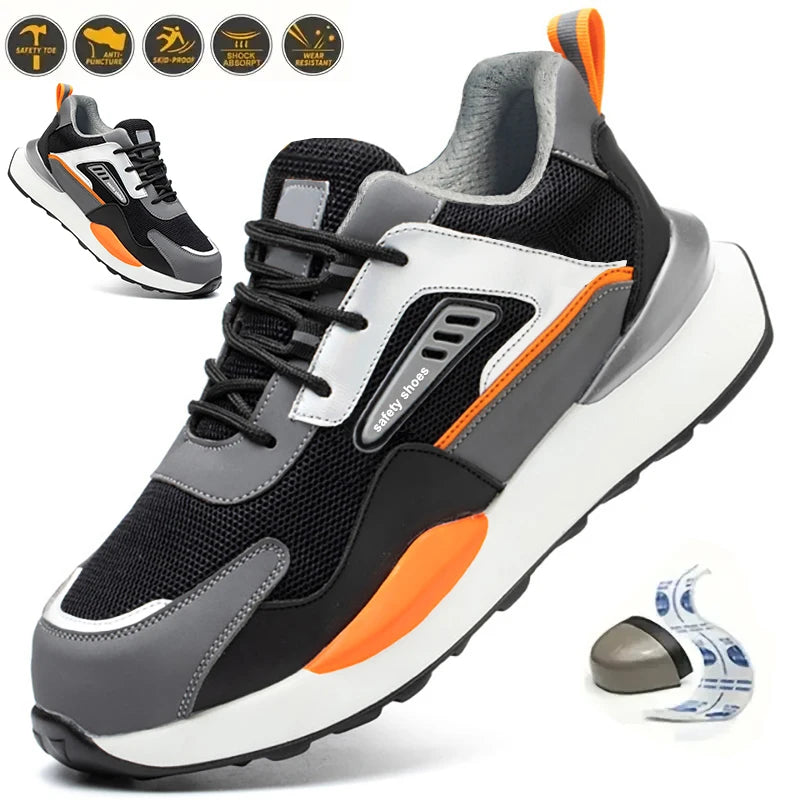Men's Steel Toe Safety Shoes