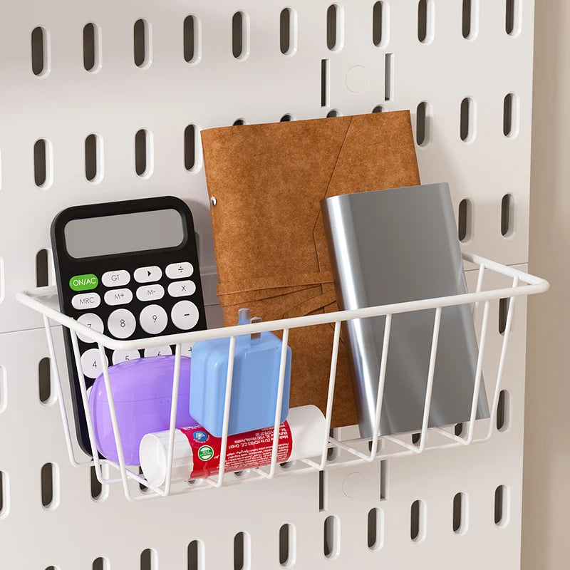 Plastic Pegboard Desk Organizer