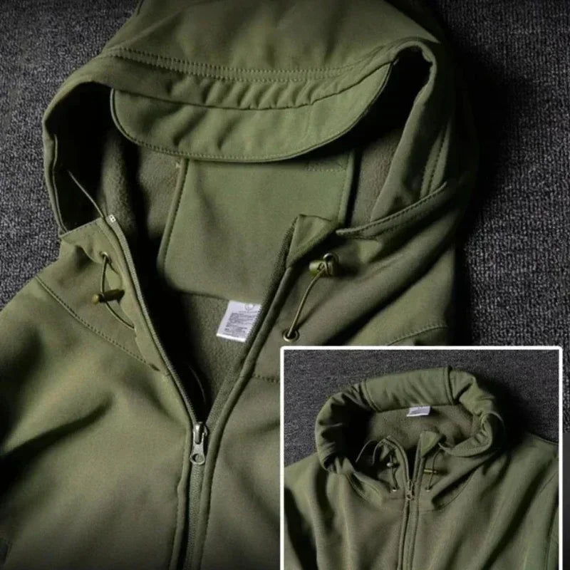 Men's Winter Soft Shell Tactical Set – Windproof, Waterproof