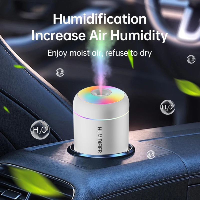 180ML Mini USB Humidifier with Night Light