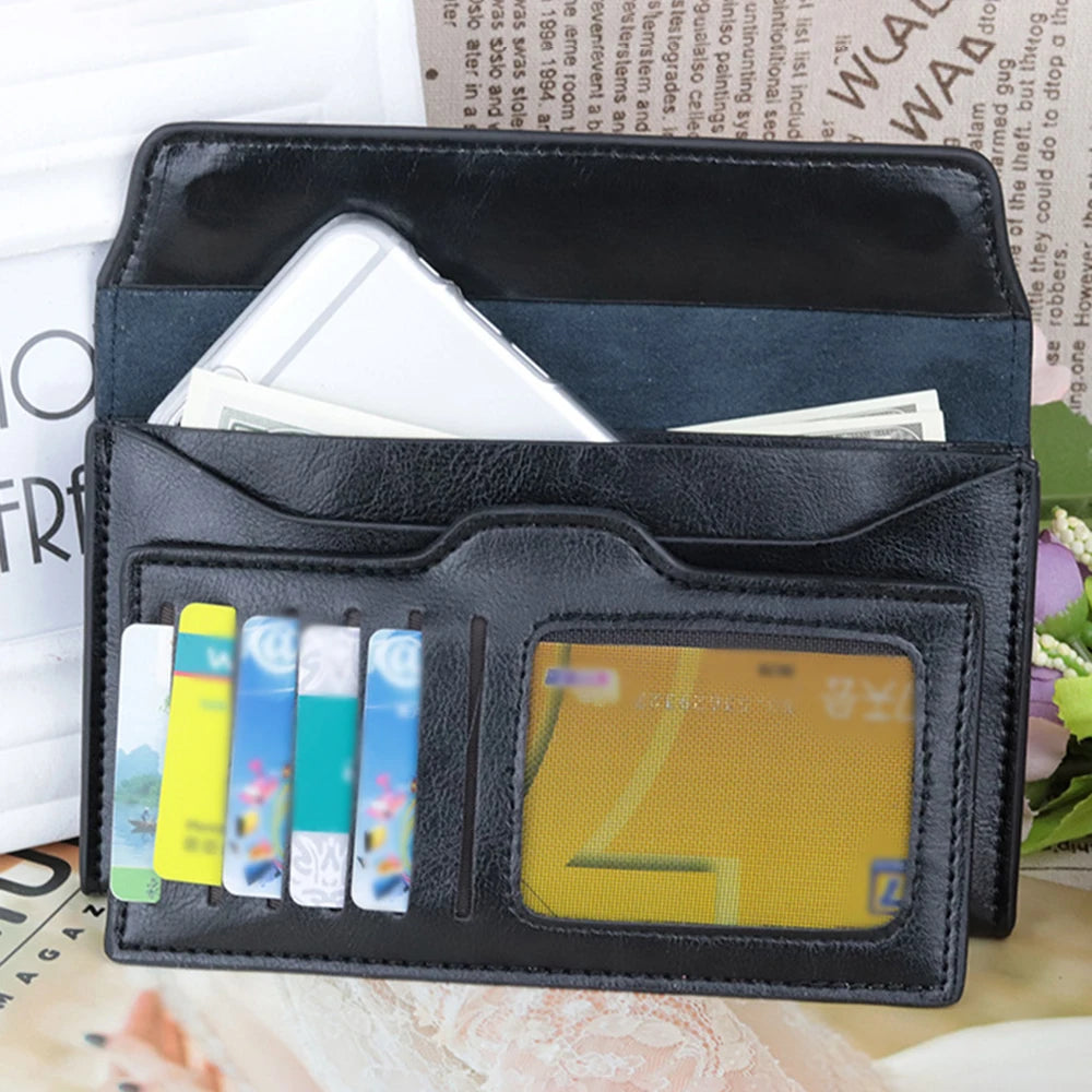Women's Ultra-Thin Leather Long Wallet