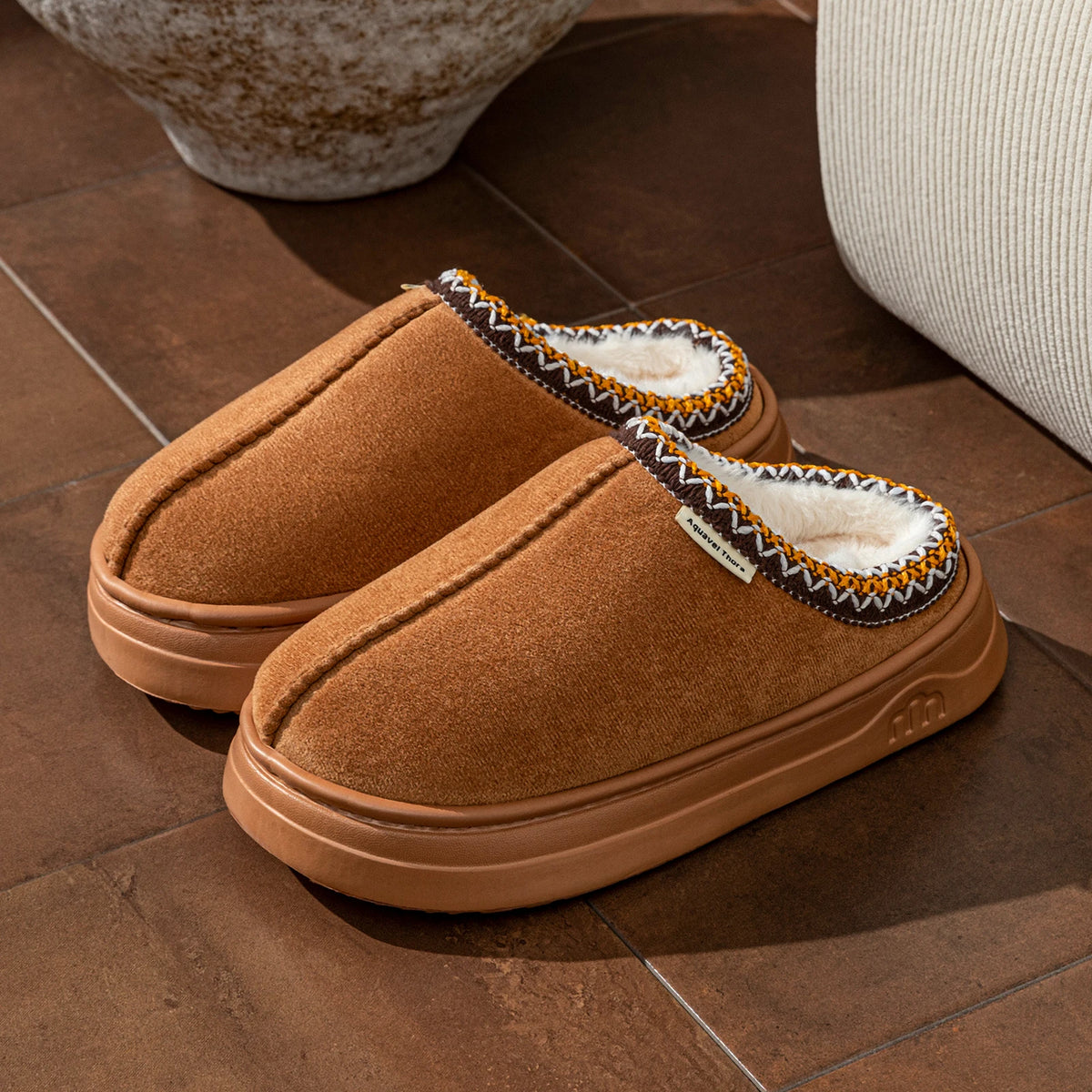 Women's Fuzzy Winter Slipper Boots