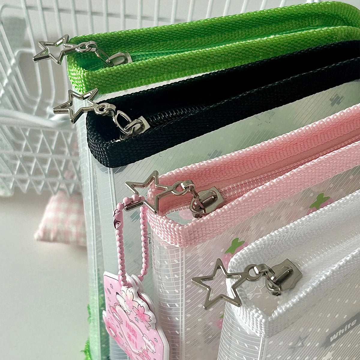 A6 Zipper Document Pouch