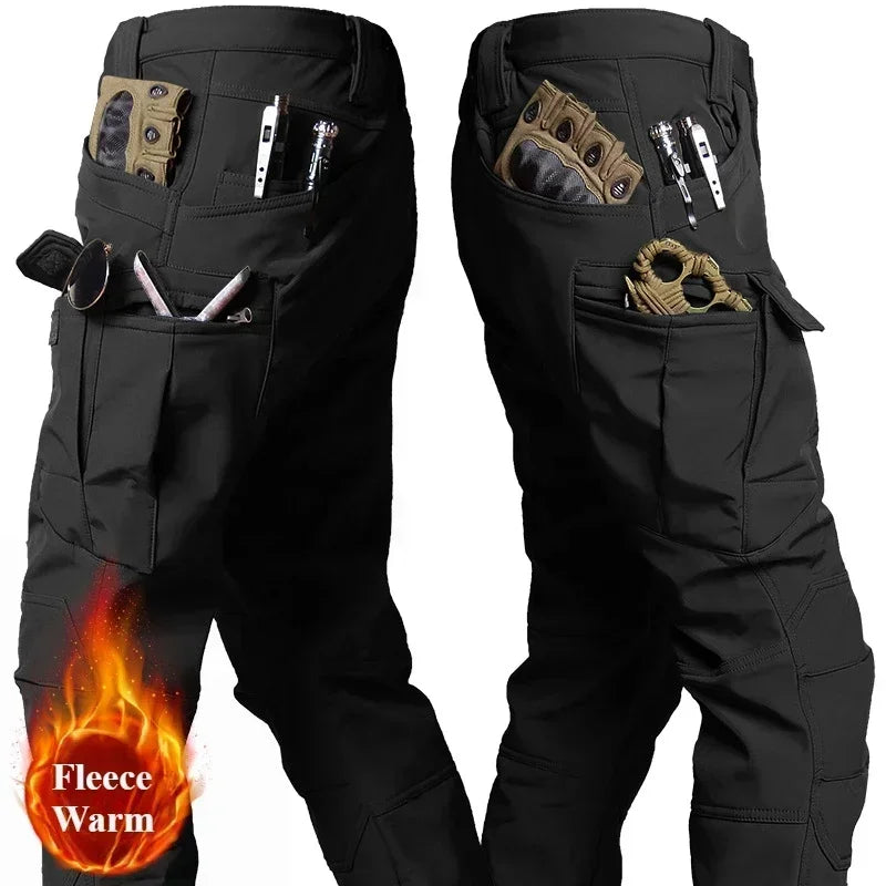Men's Winter Soft Shell Tactical Set – Windproof, Waterproof
