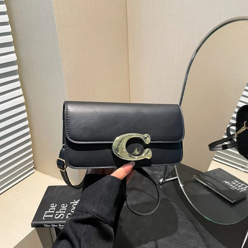 Borsa a tracolla vintage a fiori 2026, nuovo modello alla moda, borsa a conchiglia versatile