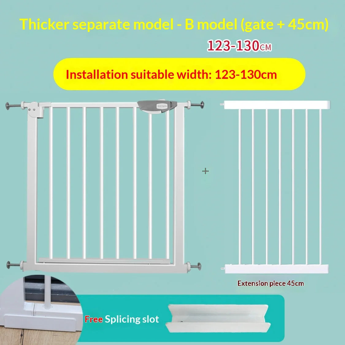 Extra-Tall Baby Safety Gate