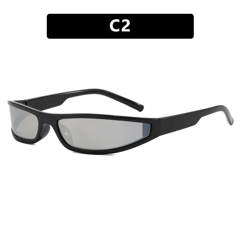 Occhiali da sole Steampunk Y2K New Fashion per uomo e donna, occhiali firmati di lusso, ideali per viaggi, guida, sport all'aria aperta, ciclismo, protezione UV400