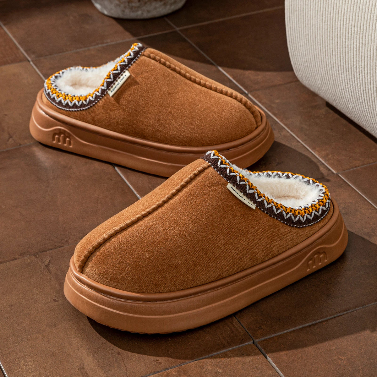 Women's Fuzzy Winter Slipper Boots