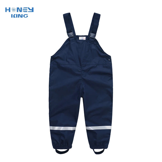 Kids' Waterproof Rain Jumpsuit – Toddler Outdoor Overalls