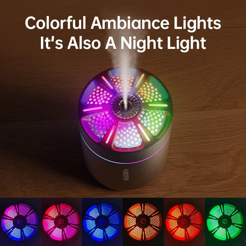 180 ml Aromatherapie-Diffusor & Luftbefeuchter mit LED-Licht