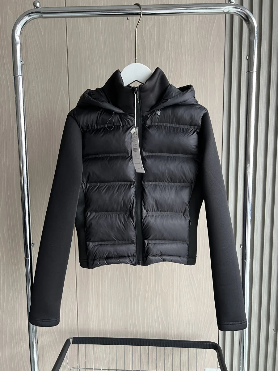 Women's Lightweight Winter Jacket – Long Sleeve, Zippered Hood