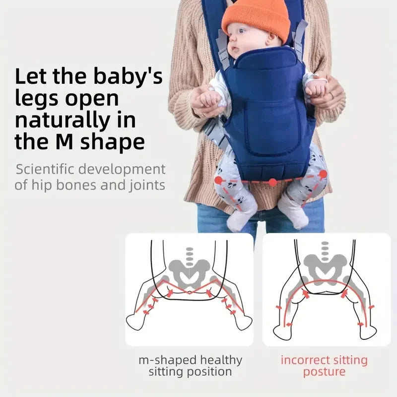 Vielseitige 4-in-1 Babytrage