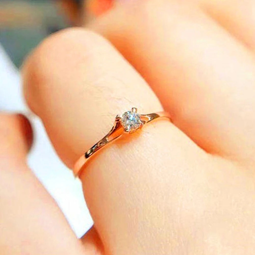 Zirconia Accent Ring