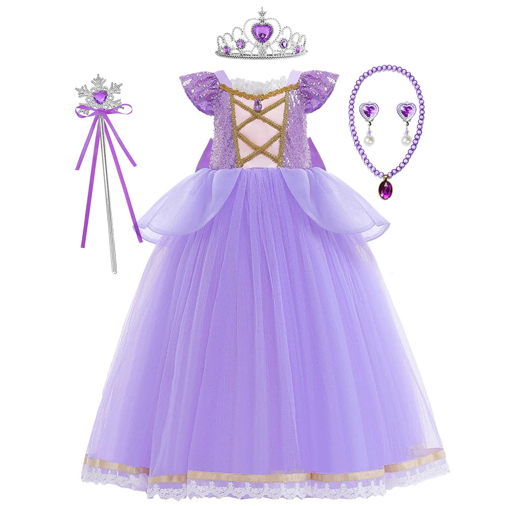 Prinzessinnen-Ballkleid für Mädchen – Cinderella-Kostüm