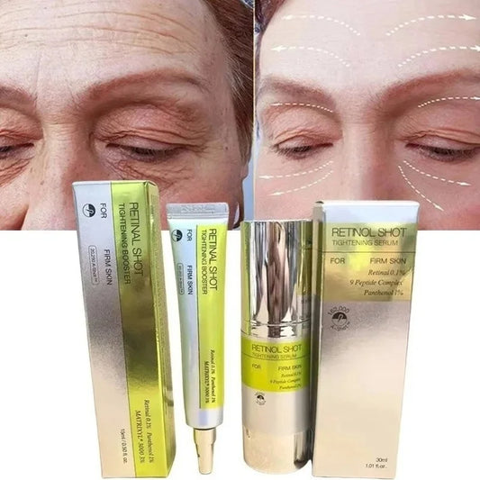 Vitamin A Retinal Eye Cream and Serum Set
