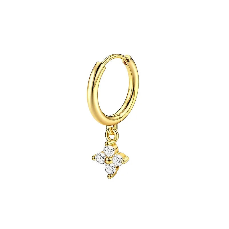 Surgical Steel Flat Back Earrings