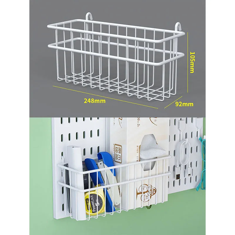 Plastic Pegboard Desk Organizer