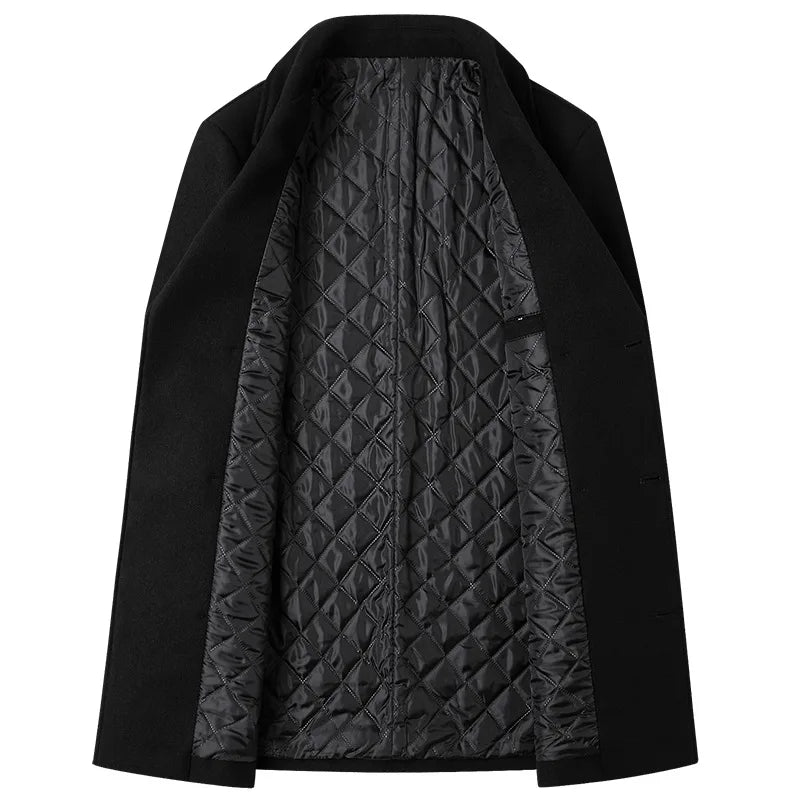 Men's Double-Breasted Business Jacket