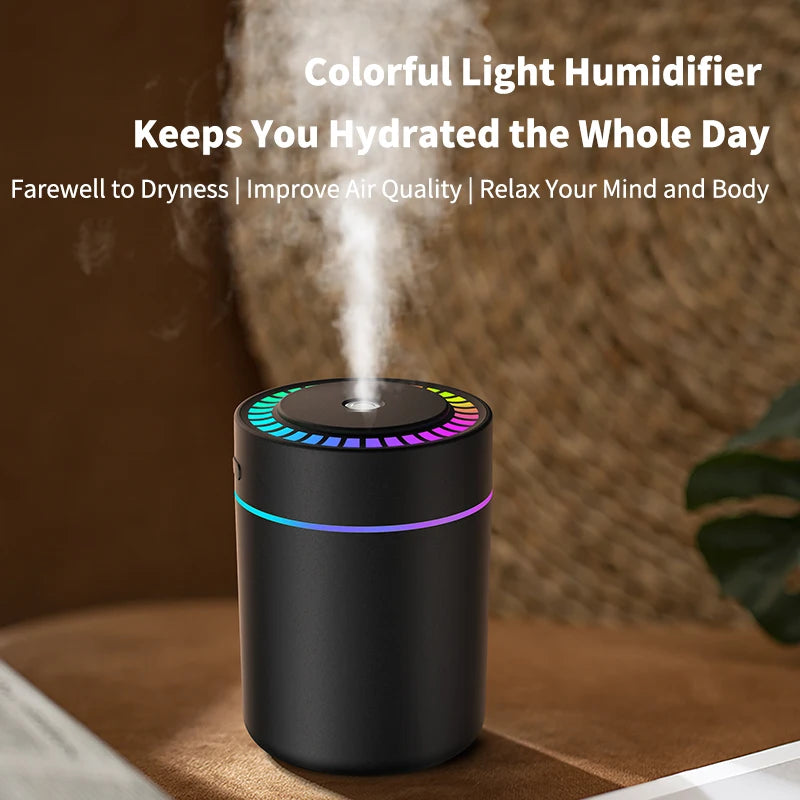 180 ml Aromatherapie-Diffusor & Luftbefeuchter mit LED-Licht