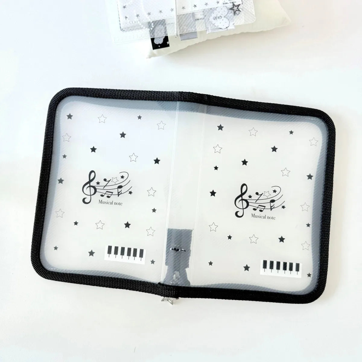 A6 Zipper Document Pouch
