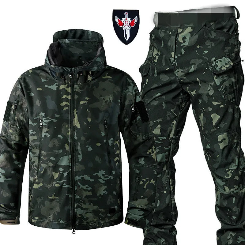 Winter Soft Shell Jacket – Windproof, Waterproof