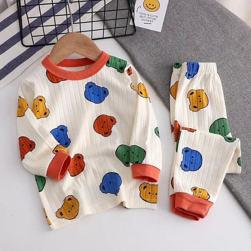 Baby Boys' Long Sleeve Pajama Set – Lightweight