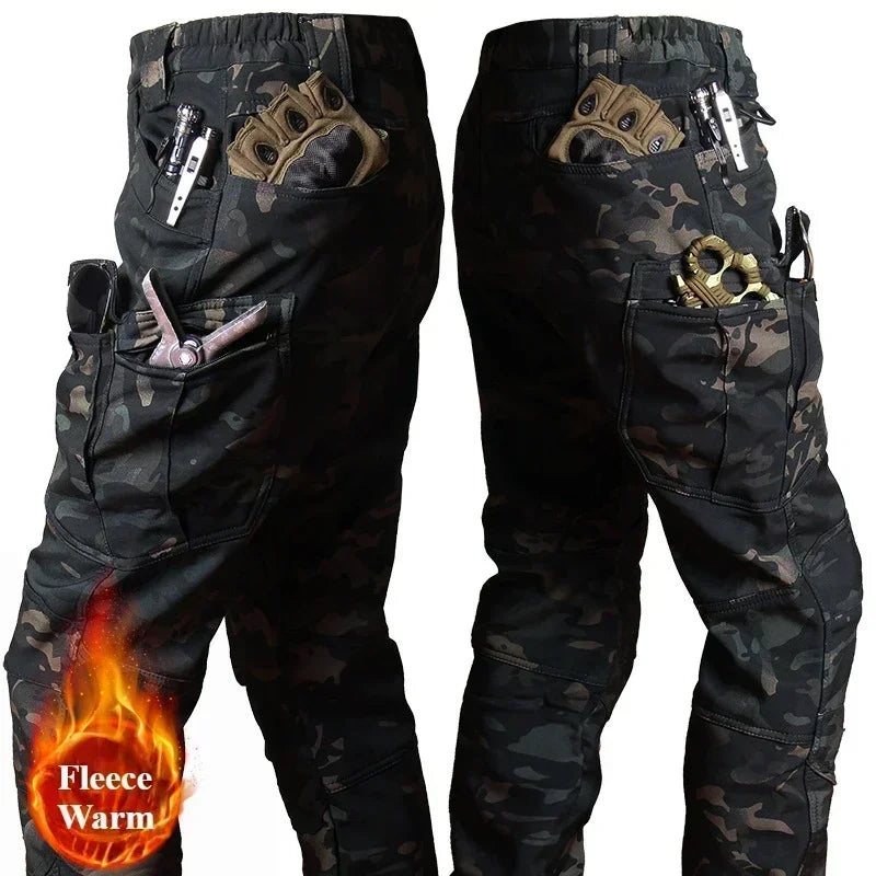 Men's Winter Soft Shell Tactical Set – Windproof, Waterproof