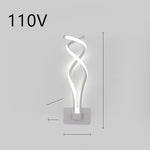 Nordische minimalistische LED-Wandleuchte